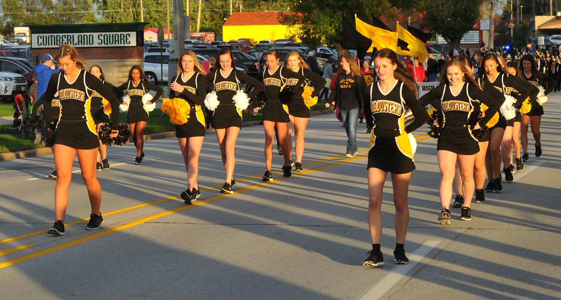 Bettendorf High School homecoming parade.